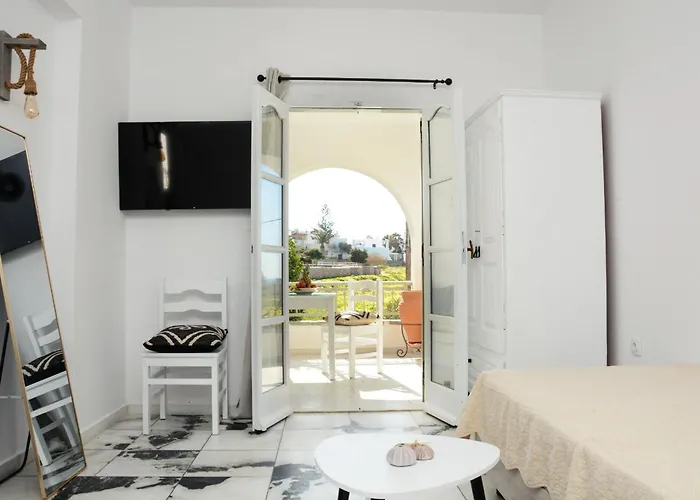 アパート Aegean White Aparts Agia Anna (Naxos)