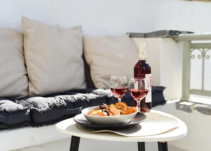 アパート Aegean White Aparts Agia Anna (Naxos)