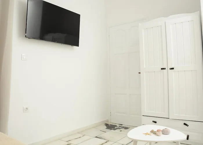 アパート Aegean White Aparts Agia Anna (Naxos)